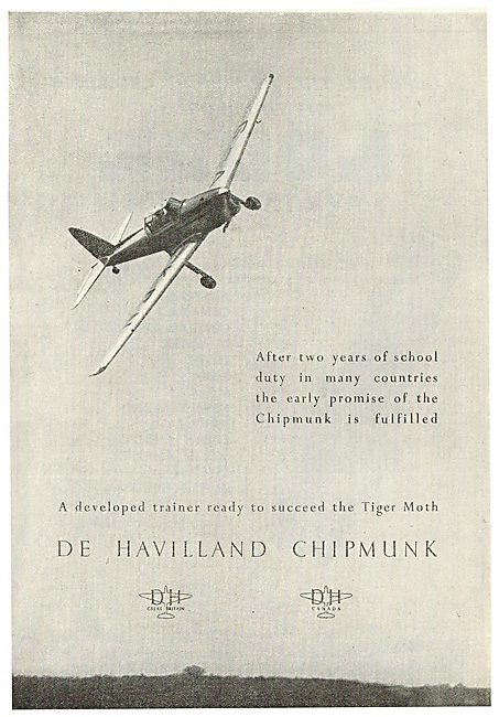 De Havilland Canada DHC1 Chipmunk                                