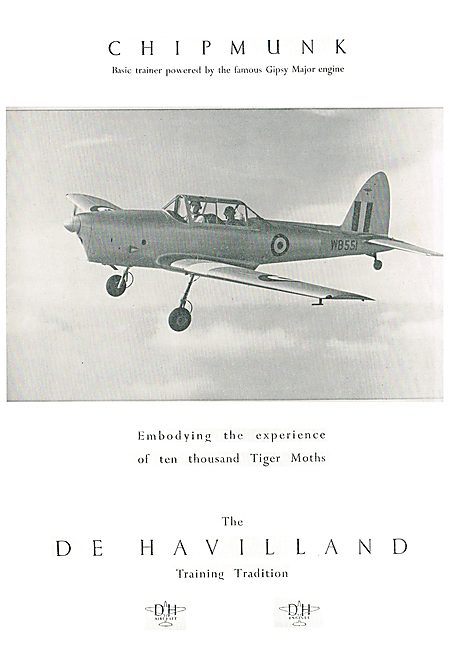 De Havilland Canada DHC1 Chipmunk                                