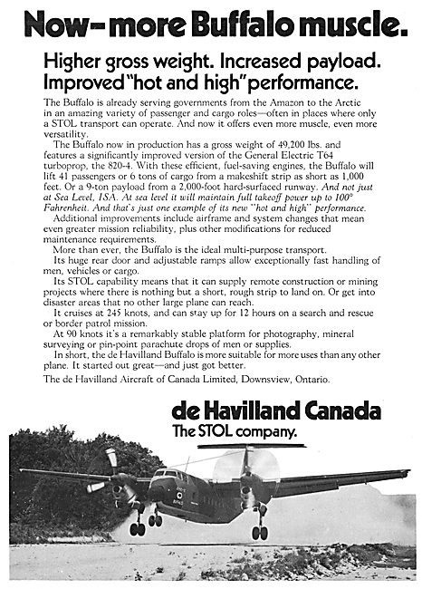 De Havilland Canada DHC Buffalo                                  