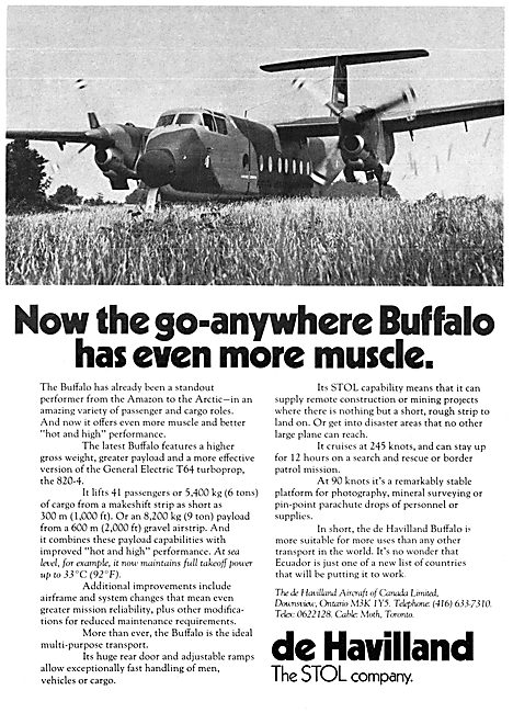 De Havilland Canada DHC Buffalo                                  
