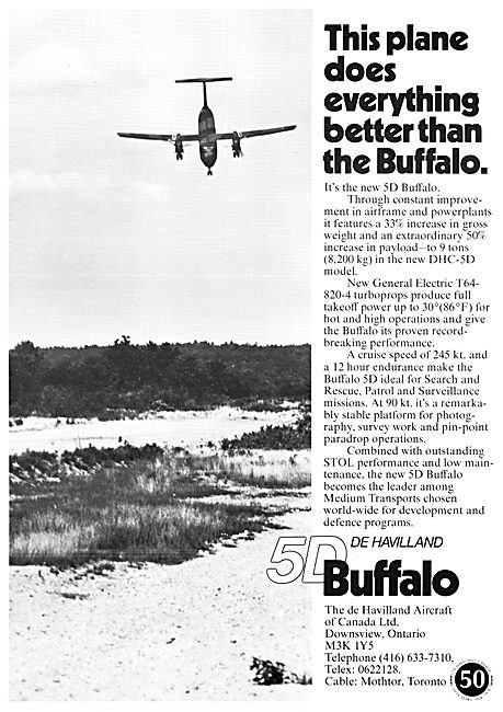 De Havilland Canada DHC-5D Buffalo                               