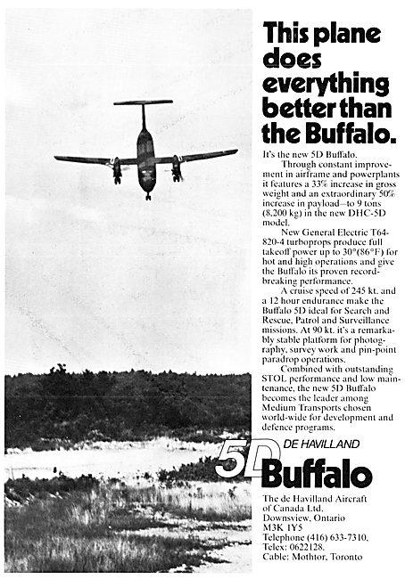 De Havilland Canada DHC Buffalo 5D                               