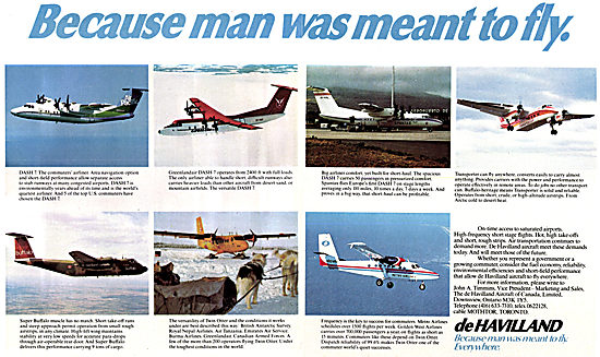 De Havilland Canada DHC Utility Transport Aircraft 1979          