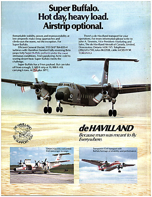 De Havilland Canada DHC Super Buffalo                            