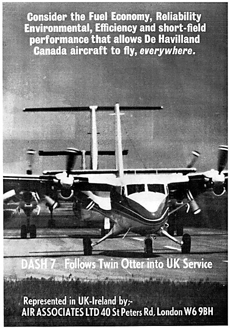 De Havilland Canada DHC Twin Otter - Air Associates              