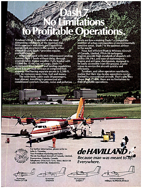 De Havilland Canada DHC Dash 7                                   