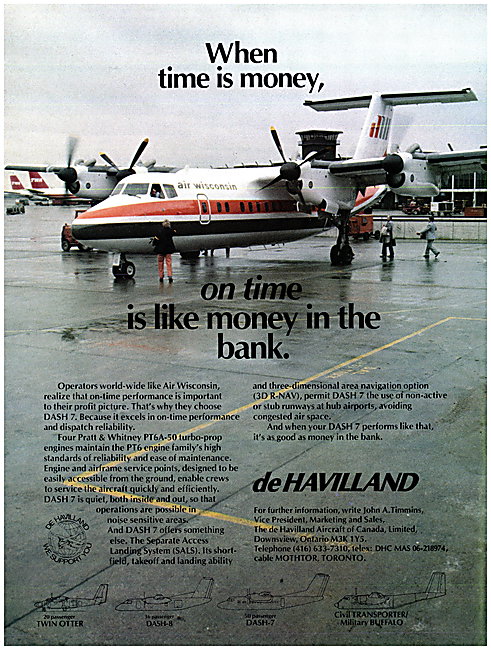De Havilland Canada DHC Dash 7                                   