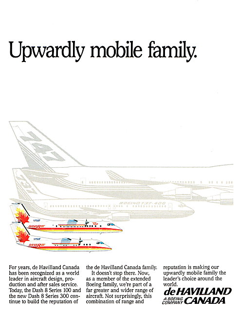 De Havilland Canada DHC Dash 8 - Boeing De Havilland Canada      