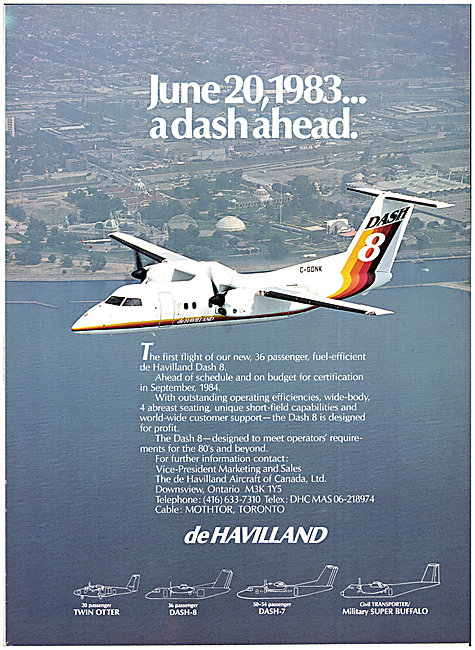 De Havilland Canada DHC Dash 8                                   