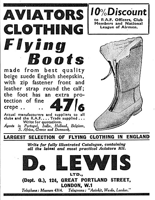 D.Lewis Flying Boots 47/6                                        