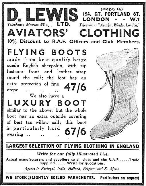 D.Lewis Flying Boots                                             