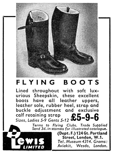 D.Lewis Flying Clothing                                          
