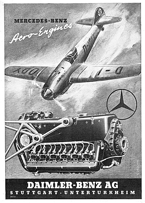 Daimler-Benz - Mercedes Benz Aero Engines                        