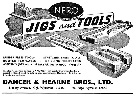 Dancer & Hearne Jigs, Tools & Presses                            