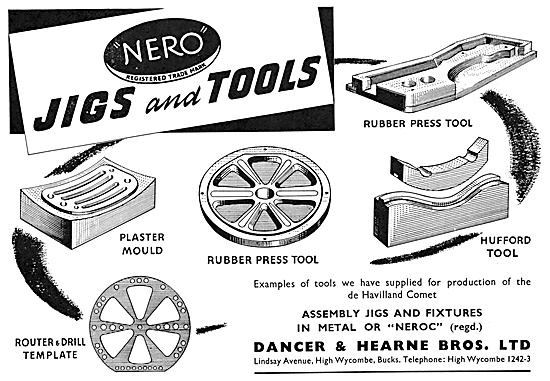 Dancer & Hearne Nero Jigs & Tools 1952                           