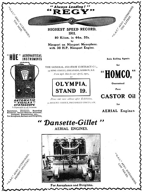 Dansette-Gillet Aero Engines                                     