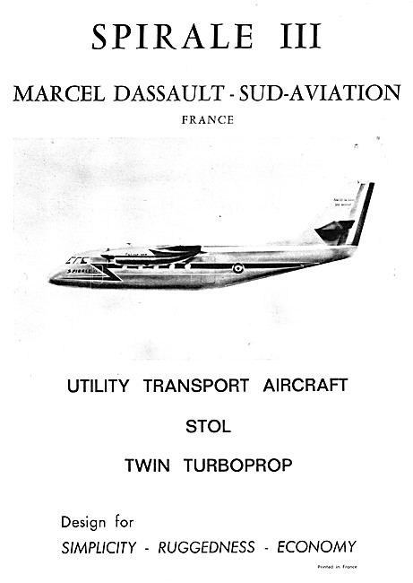 Marcel Dassault - Sud Aviation Spirale III                       