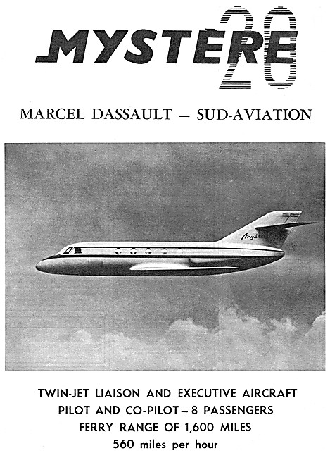 Dassault Mystere 20                                              