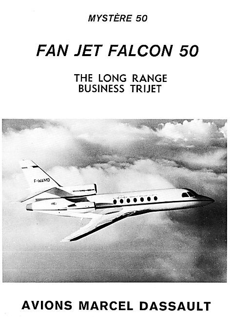 Dassault Mystere 50 Fan Jet Falcon                               