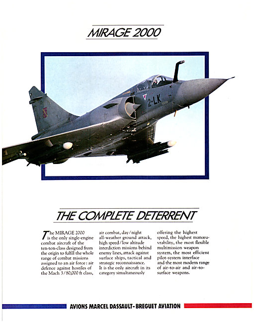 Dassault Mirage 2000 Breguet                                     