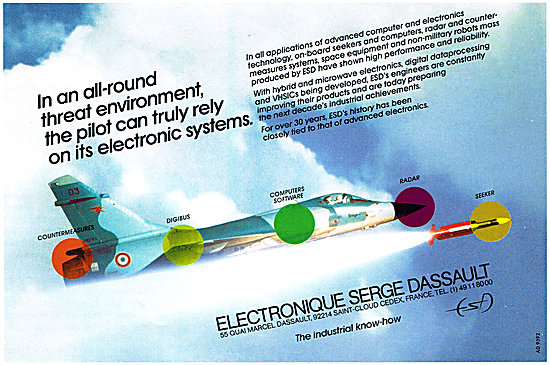 Electronique Serge Dassault 1988                                 