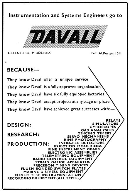 Davall Precision Instrumentation Engineers & Controls            