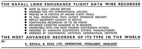 Davall Flight Data Recorders                                     