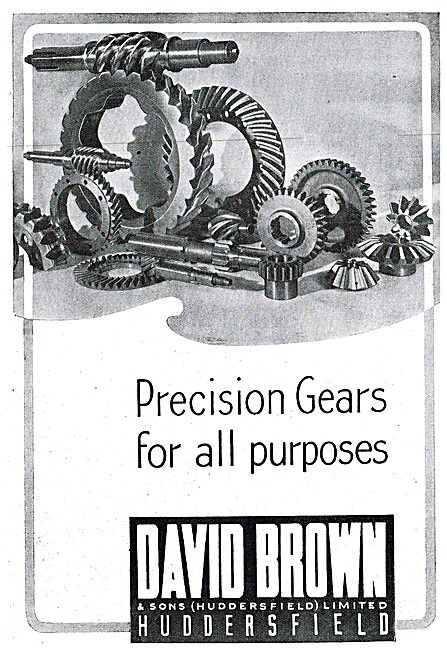 David Brown Precision Gears                                      