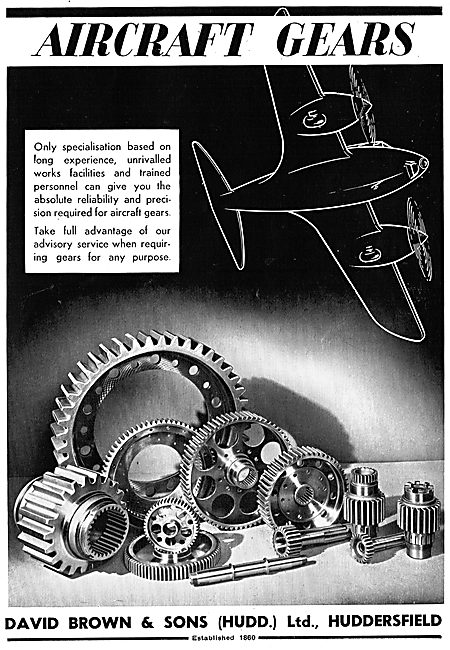 David Brown - Aircraft & Aero Engine Gears                       