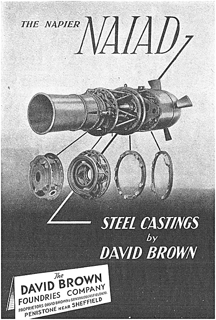 David Brown Foundries - Steel Castings For Aircraft              