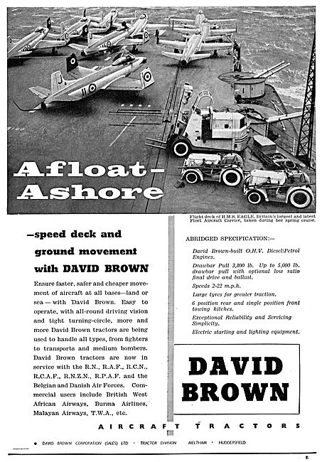 David Brown Aircraft Tugs & Tractors                             