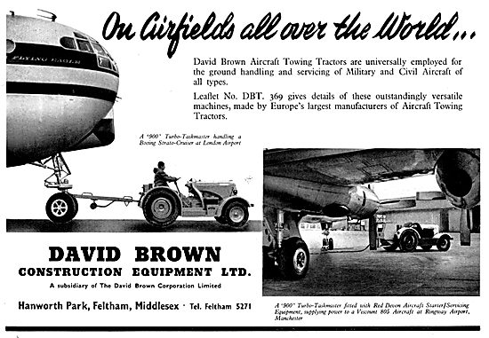 David Brown Turbo-Taskmaster Aircraft Tug                        