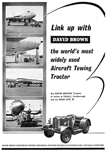 David Brown Aircraft Towing Tractors                             