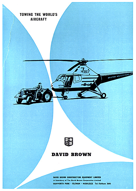 David Brown Aircraft Tugs & Aircraft Tractors 1959               