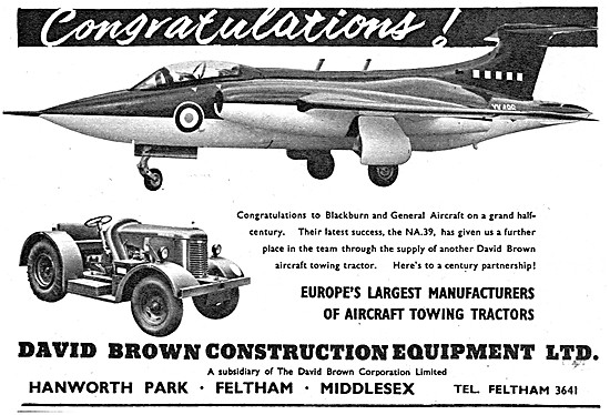 David Brown Tugs - David Brown Airfield Tractors                 