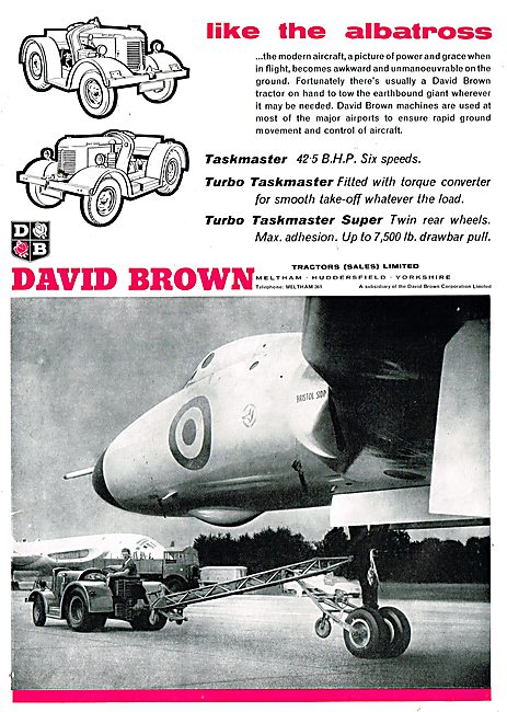 David Brown Taskmaster & Turbo Taskmaster Aircraft Tugs          