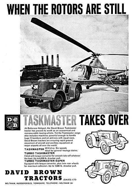 David Brown Turbo Taskmaster Super Aircraft Tug                  