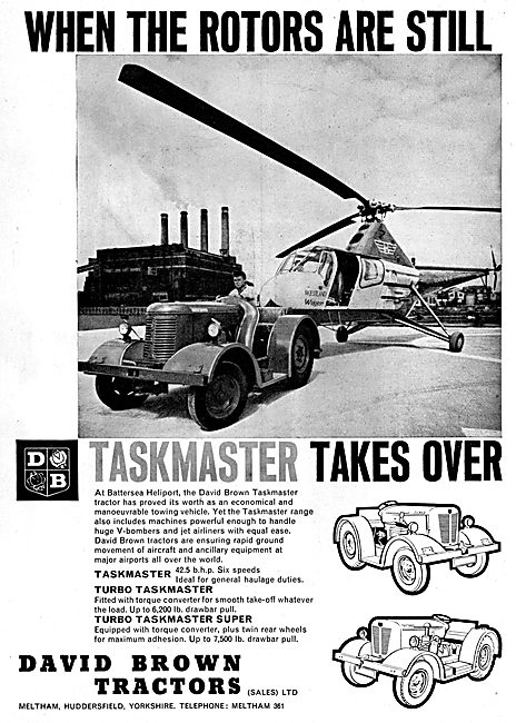 David Brown TASKMASTER Airfield Tractors                         