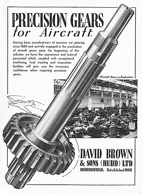 David Brown - Aircraft & Aero Engine Gears                       