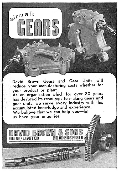 David Brown Gears & Gear Units                                   