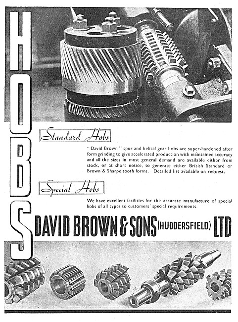 David Brown Gear Manufacturing                                   