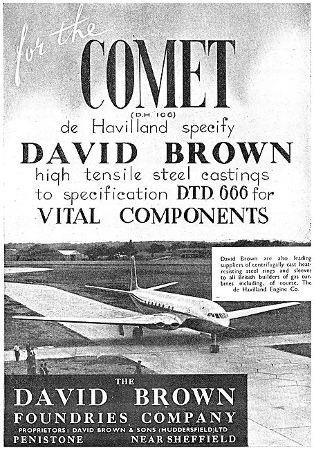 David Brown Foundries - DTD 666 Aircraft Components              