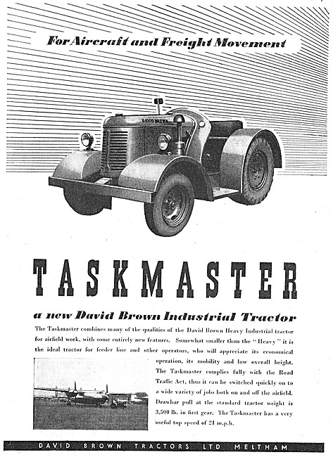 David Brown Taskmaster Industrial Tractor                        