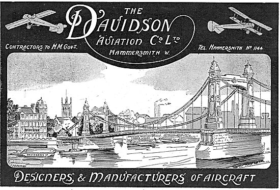 Davidson Aviation. Designers & Manufacturers Of Aircraft         