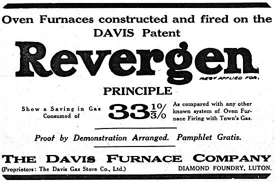 The Davis Furnace Company: Davis Revergen Furnaces               