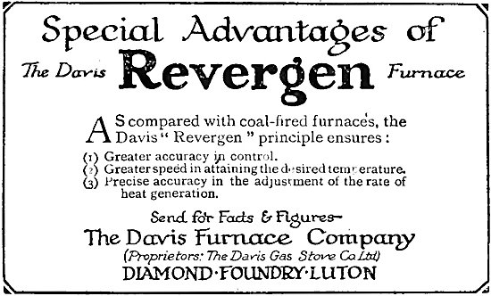 The Davis Furnace Company: Davis Revergen Furnace                