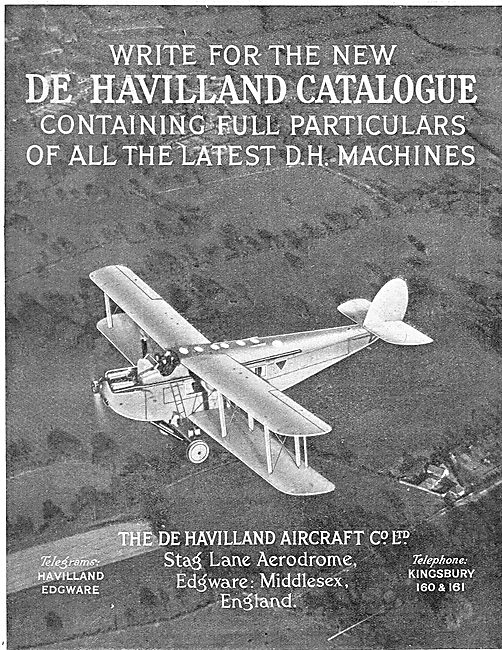 De Havilland Commercial Aircraft                                 