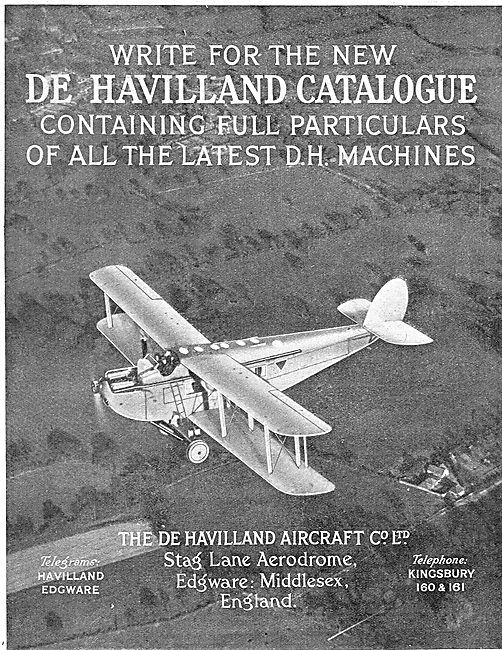 De Havilland Commercial Aircraft                                 