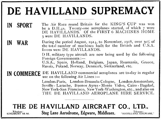 De Havilland                                                     