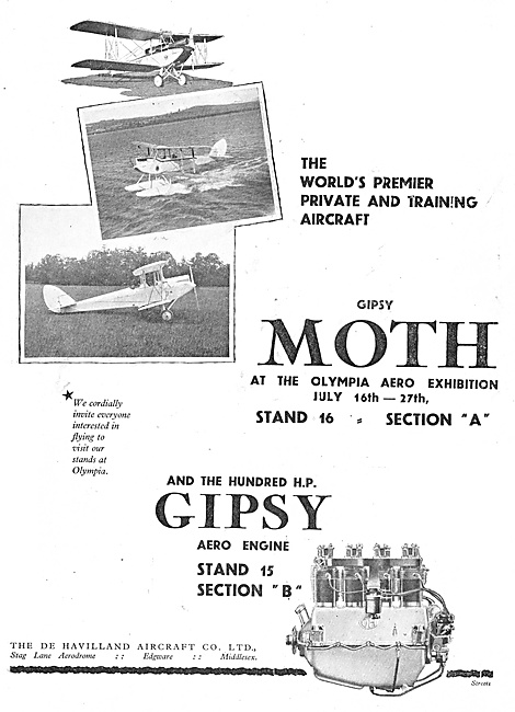Gipsy Moth - The World's Premier Private & Training Aircraft     